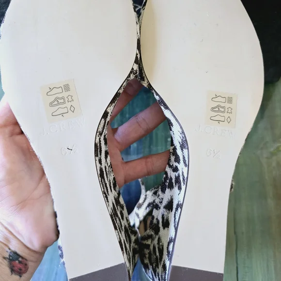 J. Crew Leopard Wedges - Picture 6 of 8